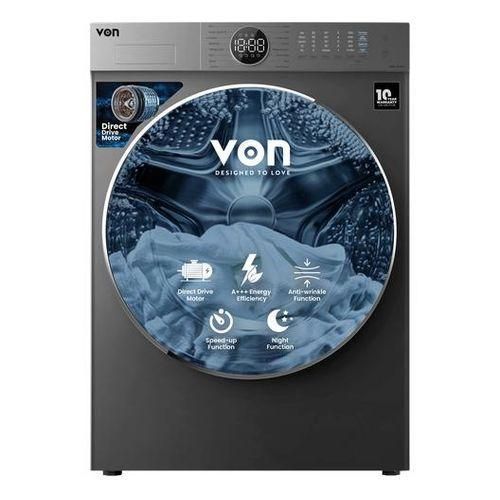 10Kg Front Load Wash Spin Washing Machine 1200RPM Direct Drive Inverter Motor 10Yr Motor warranty A Energy rating
