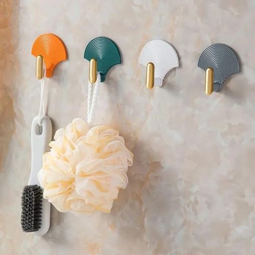 4-Piece Wall Hook Set – Wall Hook – White
