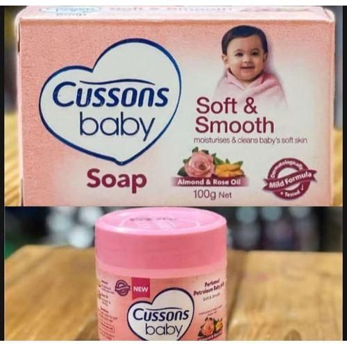 2 Pack Soft And Smooth Baby Soap 100g And 200ml Jelly