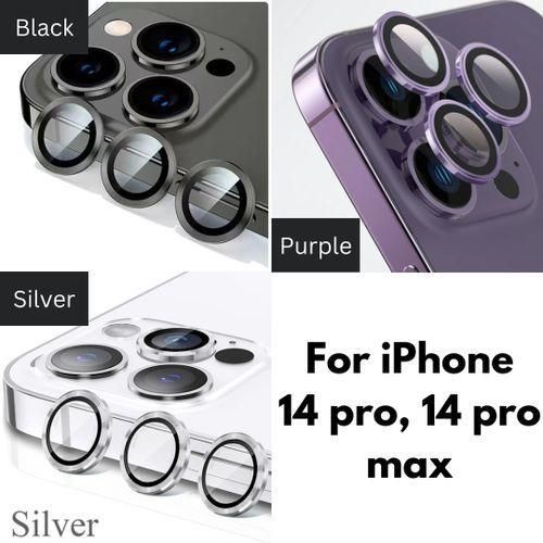 iPhone 14 Pro Max Camera Lens Protector, Metal Ring Camera Lens Protector For IPhone 14 Pro Max Protective Cover