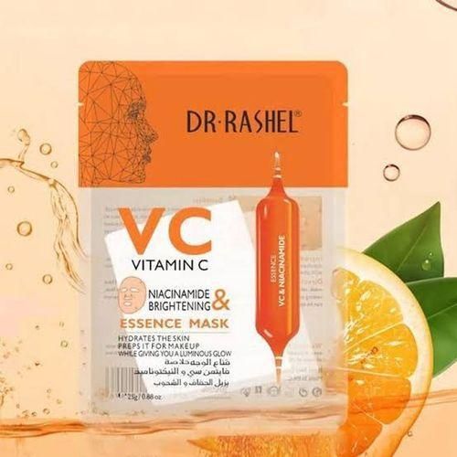 Dr Rashel VC Vitamin C Niacinamide Brightening Essence Mask- 25g