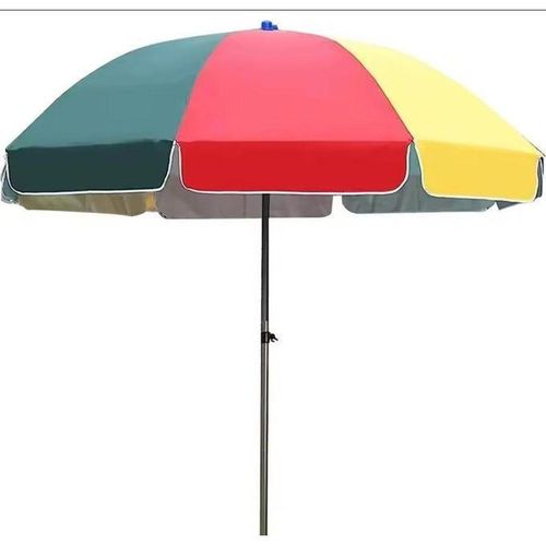 Mama Mboga Umbrella 200cm, Large Outdoor Market Parasol, Durable Waterproof Sunshade for Street Vendors, Garden, Beach, Patio, Heavy Duty Steel Frame, Easy Open & Close