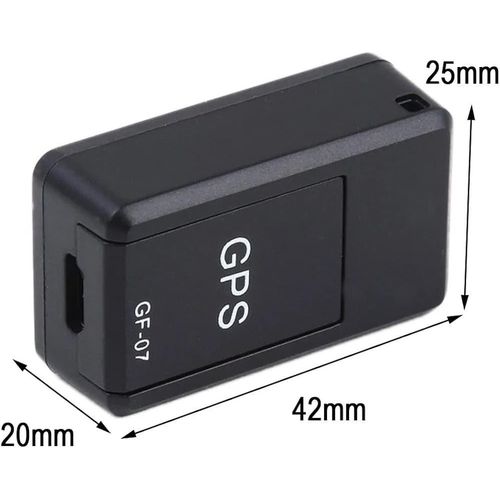 GF-07 Mini GSM GPS Tracker for Emergency Tracking, Anti-Theft and Safety