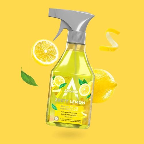 Zesty Lemon Ready to Use Disinfectant 550ml