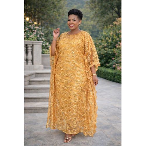 Elegant Floral Maxi Dress