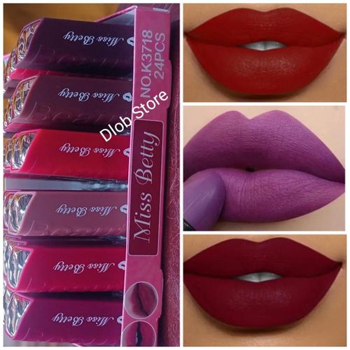 3Pcs Sexy Matte Lipstick Waterproof Non Scented