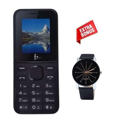 f 170L Dual Sim 177inch 600mAh FM Radio - Black