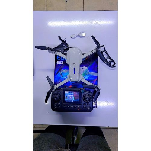 QEPRO D-RONE Camera Quadcopter with Rechargeable Battery and HD Screen Remote Control