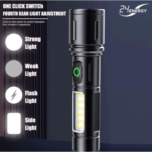 LED Torch with Adjustable Focus – Home, Travel & Adventure Ready
