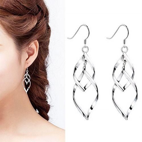 Fashionable Exquisite Stylish Eye-catching Pearl Tassel Long Drop Earrings Dangle Ear Rings