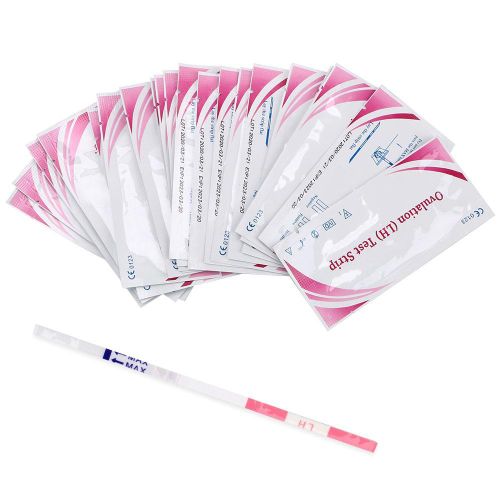10 pcs 99.9% accurate fertility test kits strips Women conceive