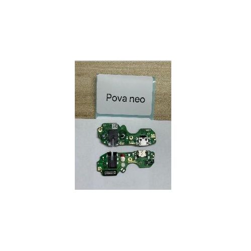 Tecno Pop 5 Lite Charging Port Board USB Charging Plate Dock Connector Flex Cable Replacement