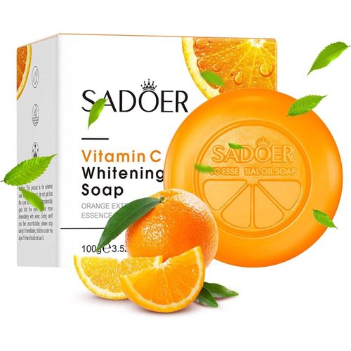 Body And Face Vitamin C Soap Vitamin C Black Spots Whitening Soap Removes Dirt Whiten Black Spots Fade Dark Marks Brighten Skin