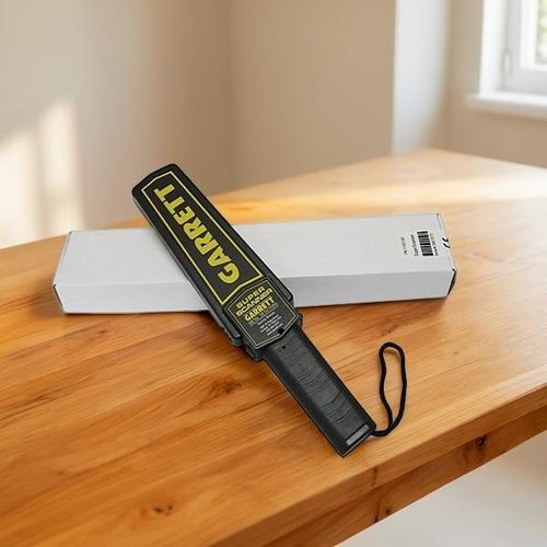 Super Scanner High Quality Material Weatherproof Rubber Handle Hand-Held Security Metal Detector Scanner