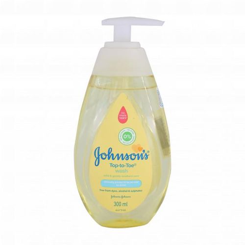 Baby Bath Top Toe 300ml - Mild & Gentle for First Bath