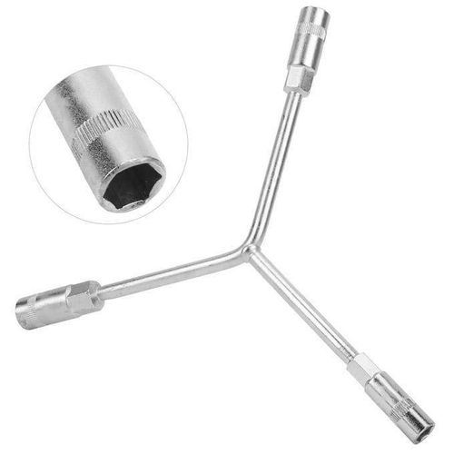 Extended Spanner Multiple Size Socket Wrench/Repair Tool 3-Way Y Wrench Spanner Socket 8, 10, 12mm Wrench 3 in 1