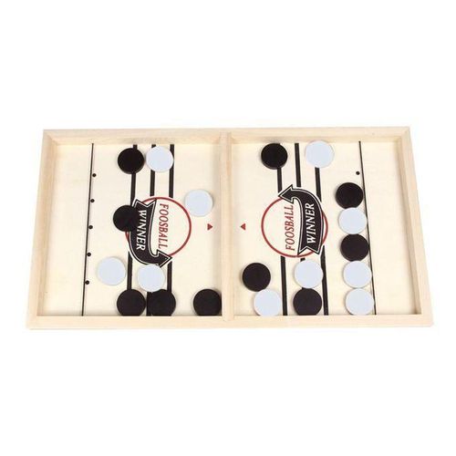 Fast Sling Puck Game Sling-shot Foosball Winner Game Hockey Board Big
