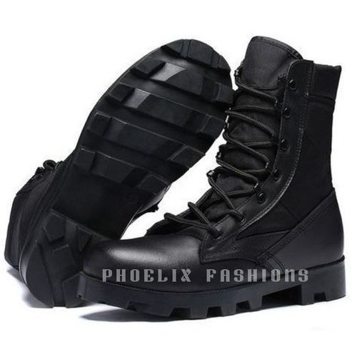 High-top Desert Leather Men's Boots