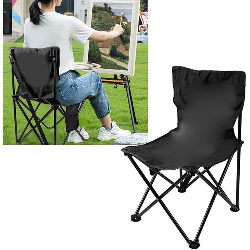 Foldable metallic frame water proof canvas camping chair