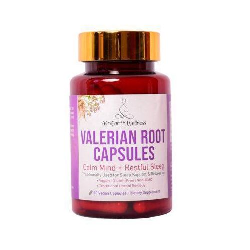 Valerian Root Capsules – Natural Sleep and Relaxation Support