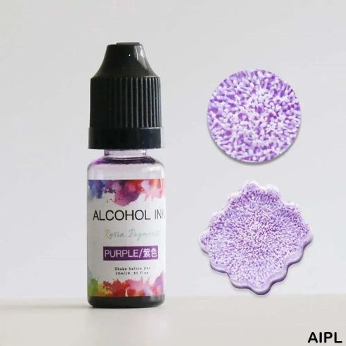 Alcohol Ink Purple