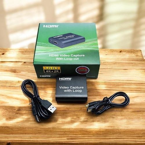 max resolution 1080P Game Recording HDMI Video Capture Card with Loop Out