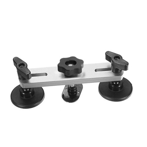 Auto Body Repair Tool Kit Double Pole Bridge Dent Puller Sets Paintless Dent Removal Repair Tool with 6pcs Glue Puller Tabs for Auto Dent Removal Minor dents Door Dings and Hail Damage