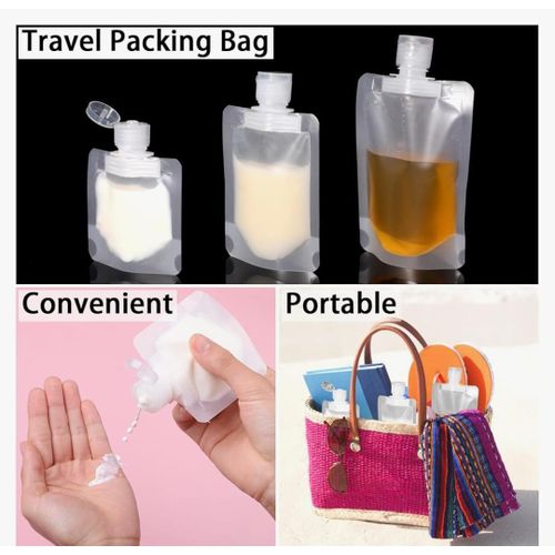 10pieces Travel light space savers- Clear colour