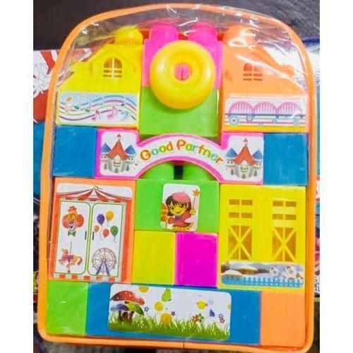 58PCS Kids Building Blocks Set – Educational Construction Toys for Creative Learning & Play