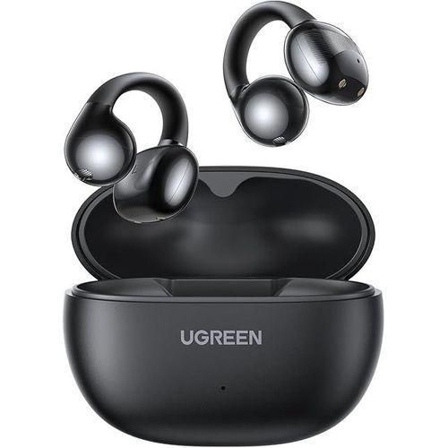 WS209 HiTune S3 True Wireless Earbuds- Environmental Noise Cancellation, 30-Hour Long Playtime, Clip-on open-ear design, IPX5-rated water resistance (BLACK)