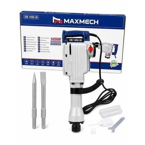 Demolition Hammer DB1450-30 – Heavy Duty Electric Jack Hammer with Chisel Set for Concrete & Construction