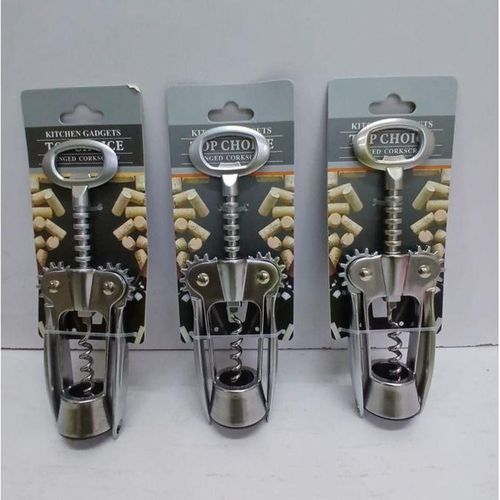 Heavy Duty Stainless Steel Multifunction Manual Wine Bottle Opener, Corkscrew Bottles Opener,