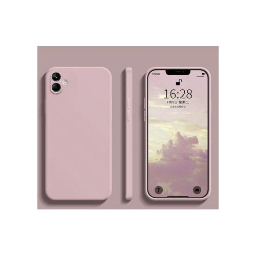 Soft Silicone Back Cover for Samsung Galaxy A04 - Pink, anti-fingerprint, anti-scratch, durable silicone case