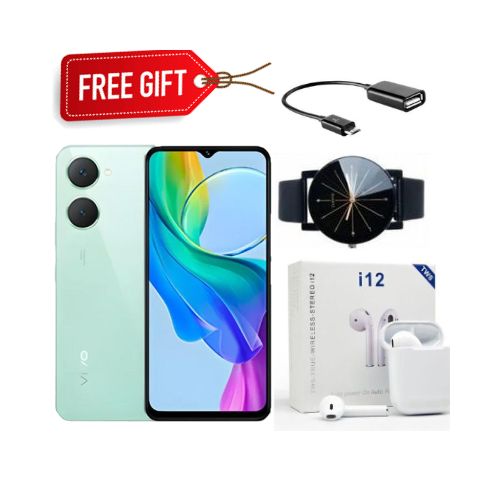 Y03 - 656 4GB RAM 128GB ROM Dual SIM 2 Years Warranty 5000mAh - Gem Green Free Gifts