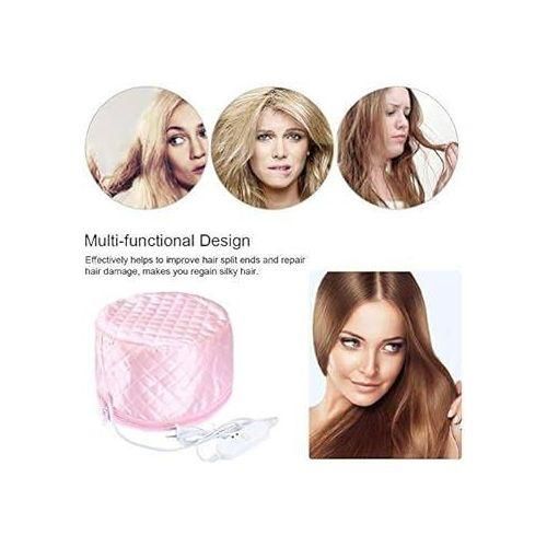 Electric Heat hair care thermal treatment with beauty steamer nourishing heating cap for spa at home travel hair steamer