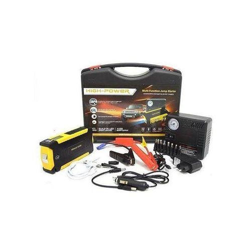 Portable Car Jump Starter Kit With Air Compressor