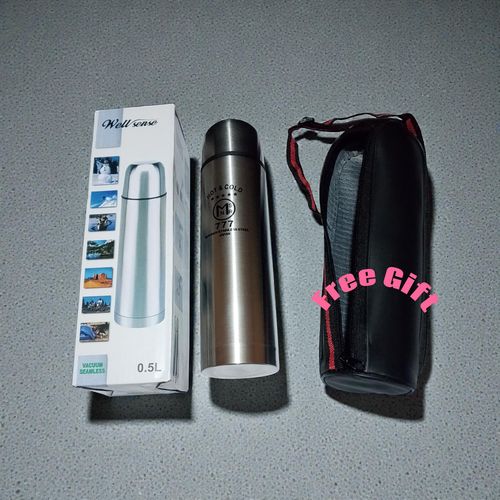 Vaccum Flask/Thermos flask/Travel Bottle for storage of your drinks Hot or Cold for UpTo 24 hours
