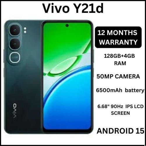 Y21d 4GB RAM 128GB ROM - 6500mAh 5-Year Health Battery IP69 Waterproof 44W FlashCharge 90Hz Display SMARTPHONE