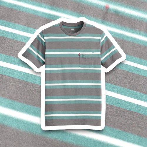 Levi’s Men’s Classic Pocket Short Sleeve Tee – Castlerock