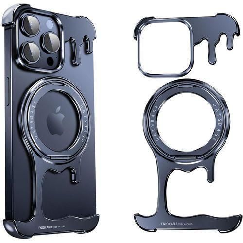 Liquid Metal Frameless Case for iPhone 15 PRO MAX