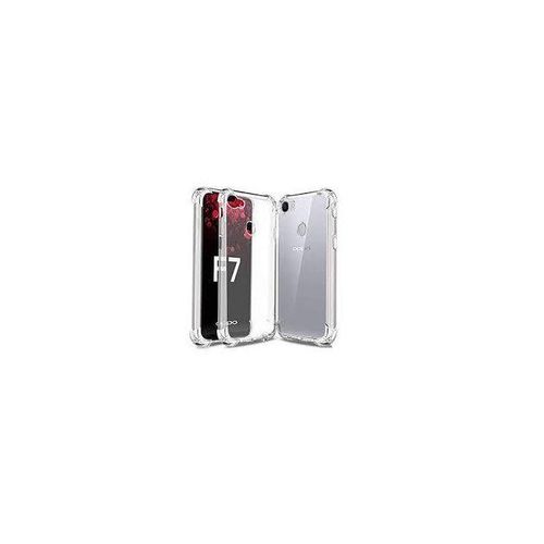 Oppo F7 Crystal Clear Case – Anti-Yellow, Slim Fit, Shockproof Transparent Protective Cover