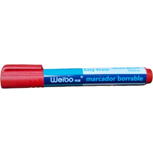 Marcador Borrable Easy Erase White Board Marker Red