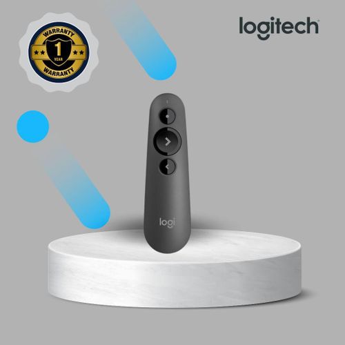 R500s Laser Presentation Remote Bluetooth 24GHz Graphite Black