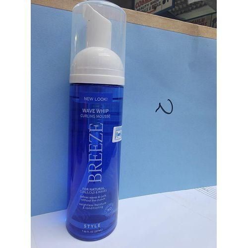 Weightless Moisture Conditioning Wave Whip Curling Mousse For Unique Defined Curls Waves