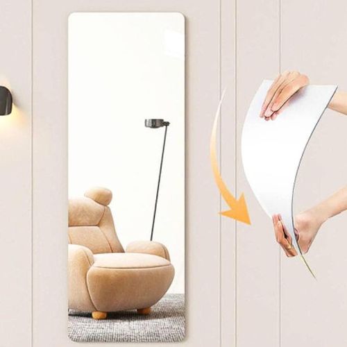 Wall Mounted Mirror Sticker Wall Salf-Adhesive Dressing Mirror
