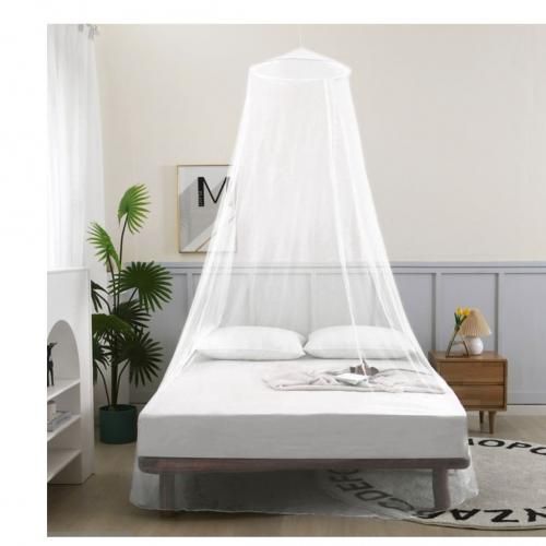 White Round Mosquito Net
