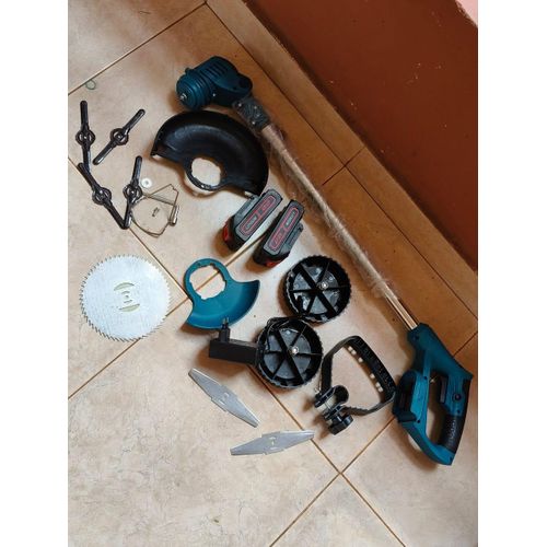 Small Cordless Electric Grass 48v Trimmer Brush Cutter Lithium Tool Battery Brush Cutting Machine Grass Cutter Hand Held