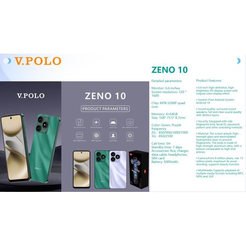 6.6 inch phone, 4GB Ram 64GB Rom storage dual camera with fingerprint 5000mAh battery. dual SIM dual standby