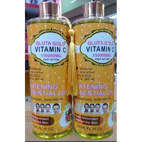 Vitamin C Whitening Face body Essential oil with SPF 45-300ml