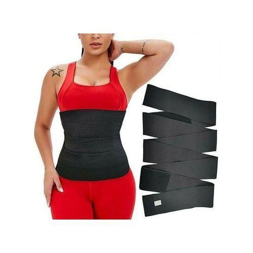 Fashion Bandage Wrap Lumbar Waist Trainer Sweat Sauna Belt Body Shaper Trimmer Snatch Me Up Tummy Fajas Free Size Fat Burning